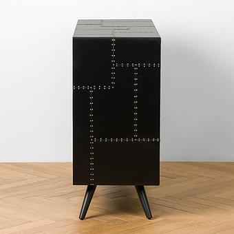Комод Knight Cabinet RM алюминий Jet Black