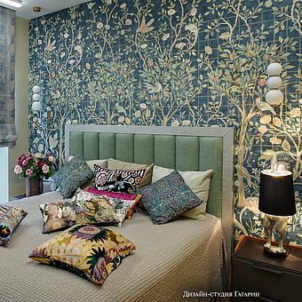 Искусственный цветок Gemma Rose Dark Fuchsia 56 cm