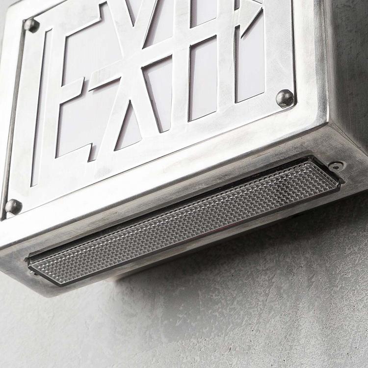 Табличка с подсветкой Выход Illuminated Display Box Exit