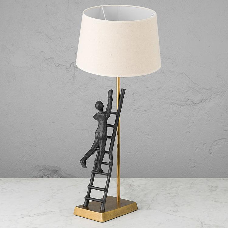 Настольная лампа с абажуром Фонарщик Falotier Lamp With Shade