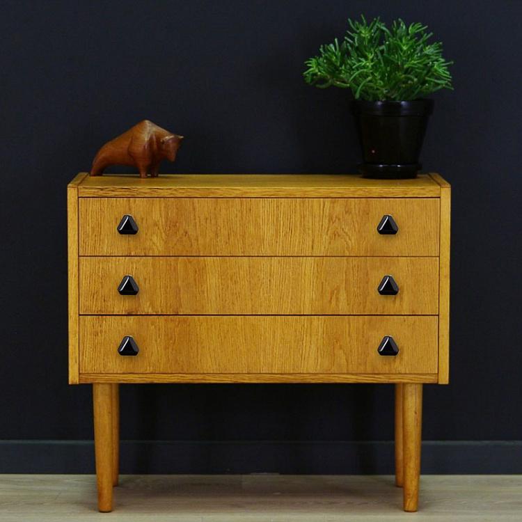 Мебельная ручка Дельта чёрная Delta Black Knob