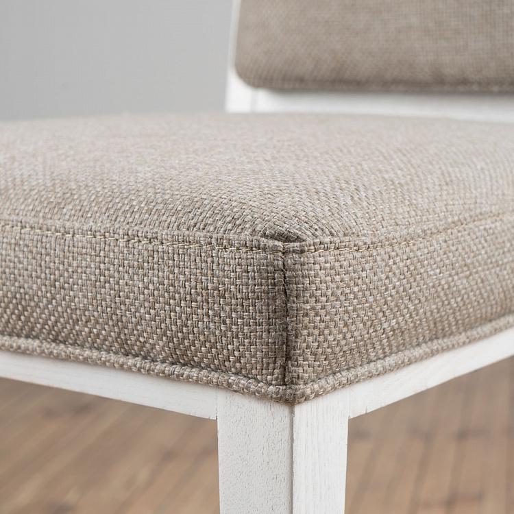 Обеденный стул 17, белые ножки 17 Dining Chair, White Wood