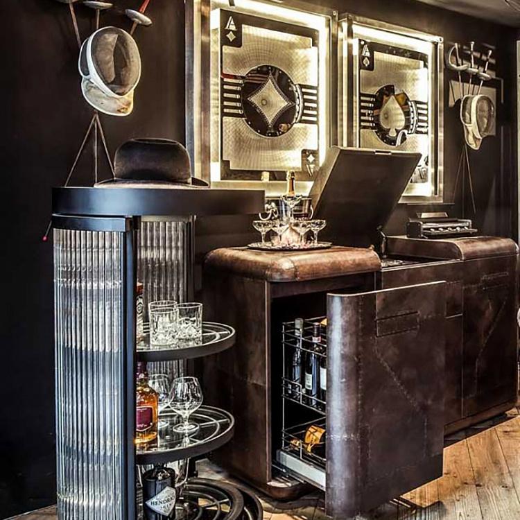 Арт-объект с подсветкой Туз Бубен Hustle Ace Of Diamonds