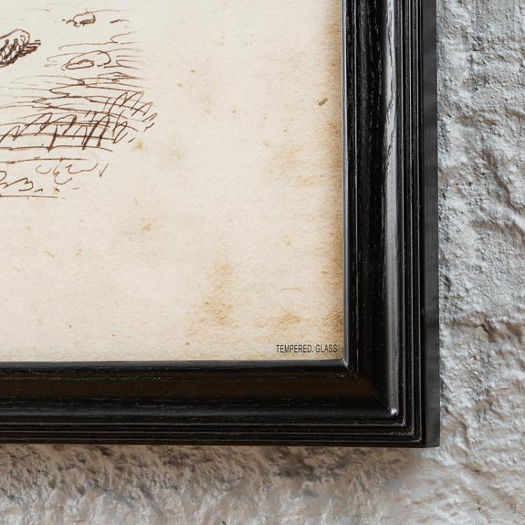 Картина-принт Цапля Nature Heron