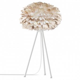 Eos Table Lamp With White Tripod Mini