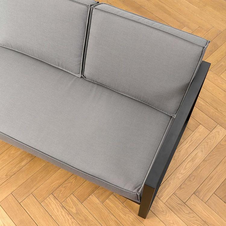 Трёхместный садовый диван Этика Ethic 3 Seater, Black