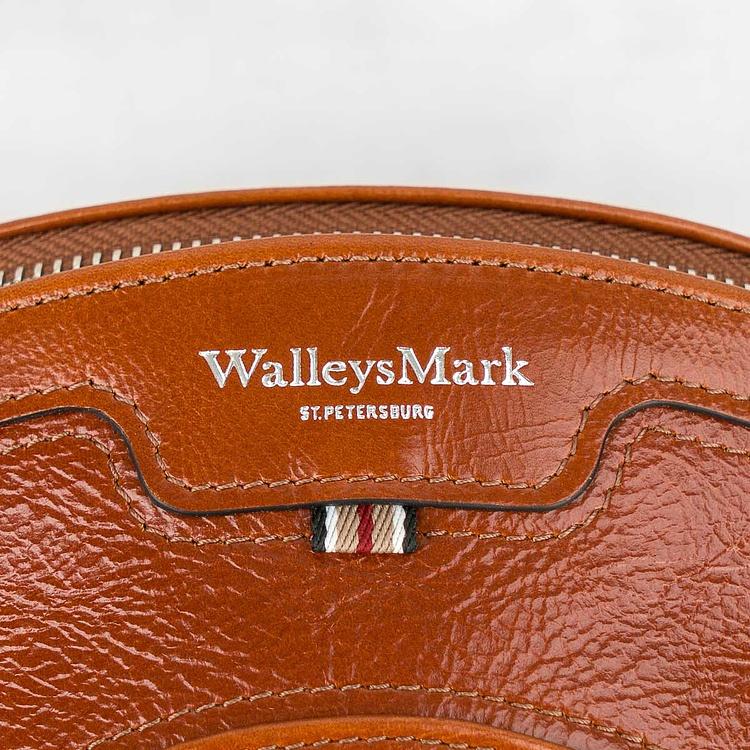 Кожаный несессер-мяч Оболенский Покет Skid Obolensky Pocket