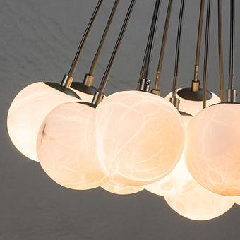Люстра Galaxy 19 Pleiades Chandelier Small OZ кальцит Alabaster