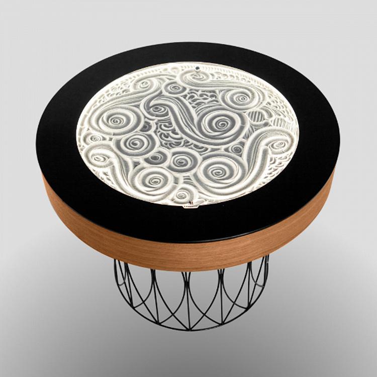 Кинетический журнальный стол Умо, S Umo Coffee Table Small, Black