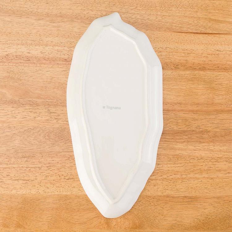 Длинное сервировочное блюдо-лист Зельда, L Zelda Plate Leaf Elongated Large