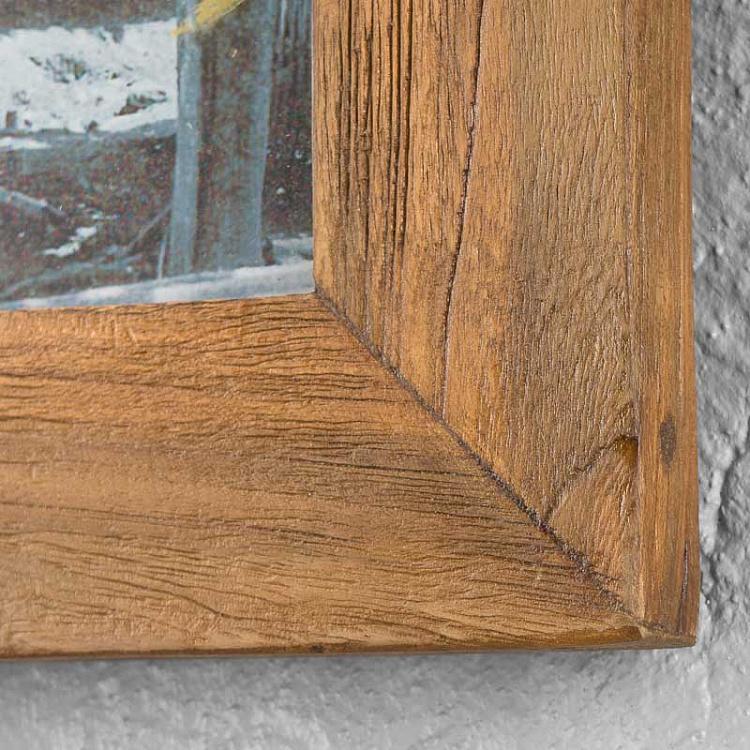 Фоторамка из тика, S Teak Photo Frame Small