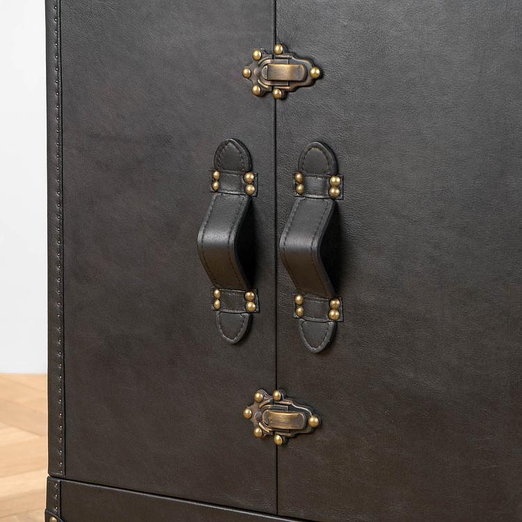 Барный шкаф-сундук Вояж Voyage Chest Sideboard RM