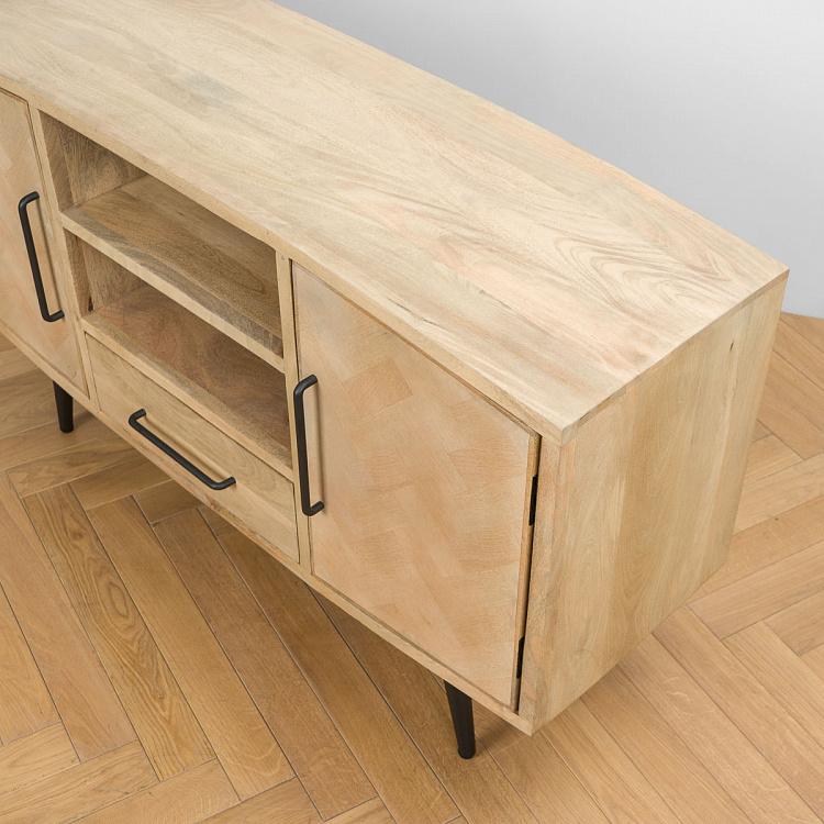 Комод из паркетной доски Гив Give Sideboard Parquetry Style