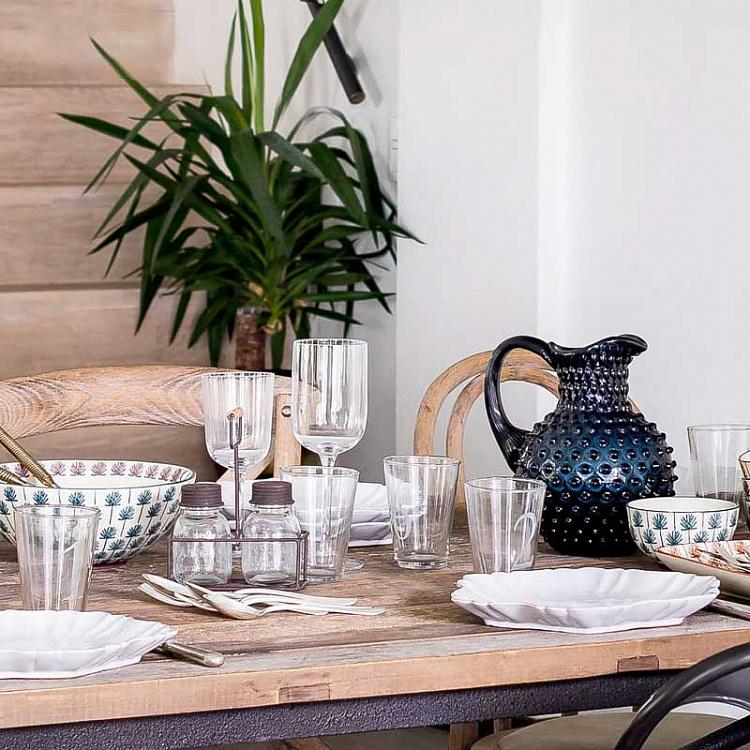 Тёмно-синий кувшин Диамант Pitcher Hobnail Night Blue Large