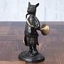 Статуэтка Fox With Horn Bronze Finish