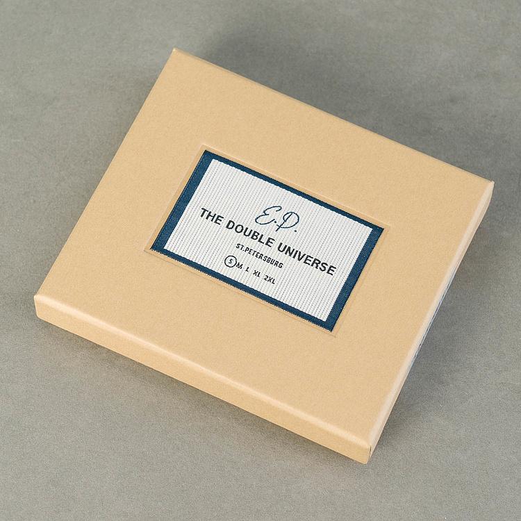 Кожаный картхолдер Двойная Вселенная Double Universe Cardholder