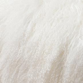 натуральный мех White Fluffy Sheepskin