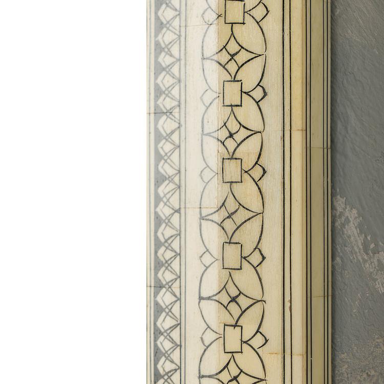 Зеркало из дерева и рога Алькасар Alcazar Wood And Horn Mirror