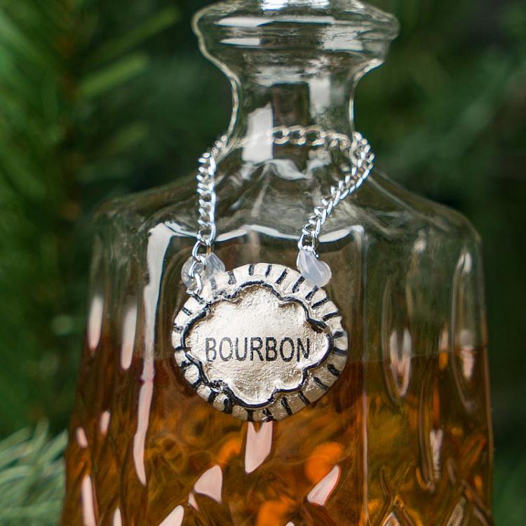 Ёлочная игрушка Бурбон Glass Hanger Bourbon 14 cm