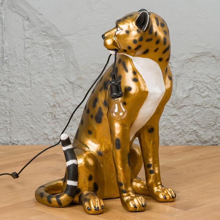 Напольный светильник Леопард Леопольд Floor Lamp Golden Leopold