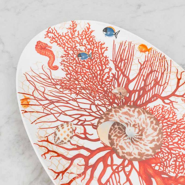 Овальная сервировочная тарелка Море Mare Oval Serving Plate