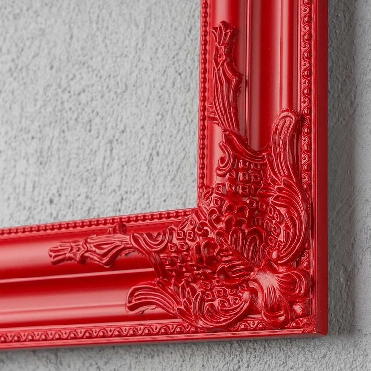 Декоративная красная рама Барокко Baroque Frame Red