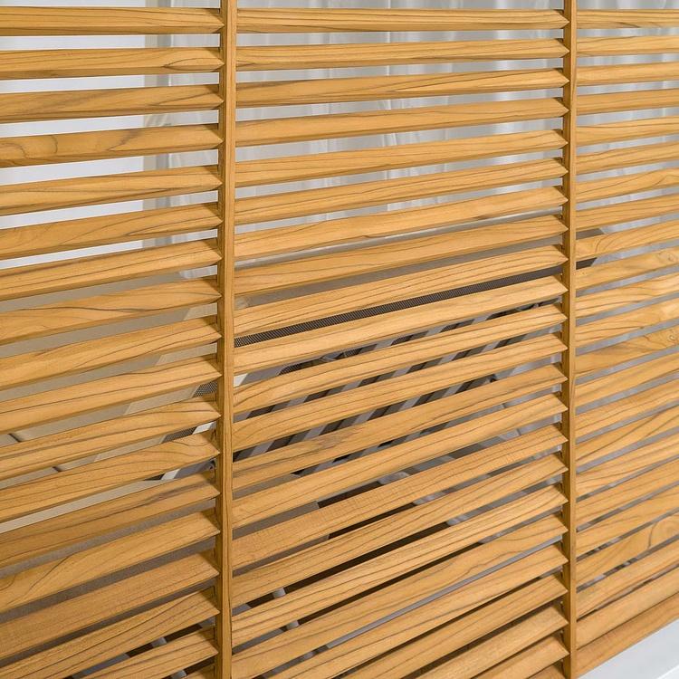 Белый садовый шатёр Каса Gazebo White Casa, Golden Teak