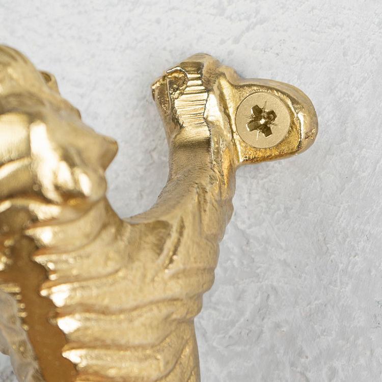 Золотой крючок Тигр Coat Rack Tiger Gold