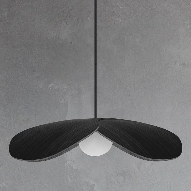 Подвесной светильник Незабудка на чёрном проводе, M Forget Me Not With Black Cord Medium