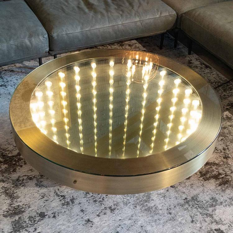 Журнальный стол с подсветкой Инсепшн Inception Round Coffee Table