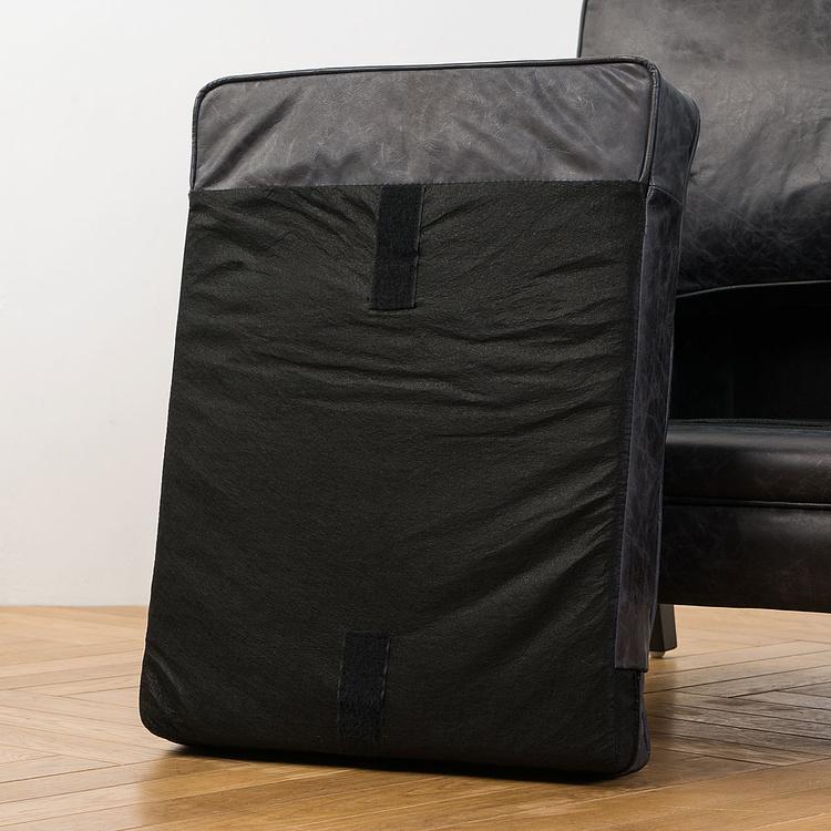 Кресло Джон, чёрные ножки John Armchair, Black Wood D