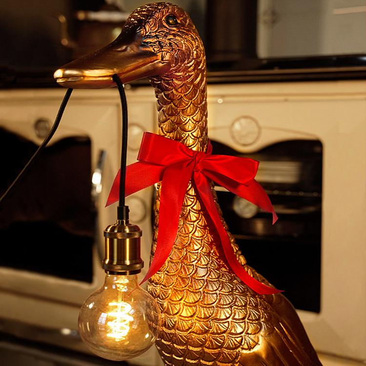 Напольный светильник Золотая утка Floor Lamp Golden Duck