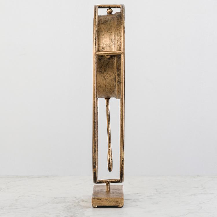 Настольные часы Индастриал Ретро с шестерёнками Industrial Retro Table Clock With Gears