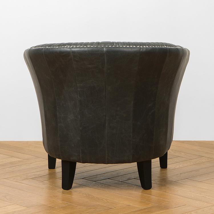 Кресло Леон, чёрные ножки Leon Chair, Oak Black