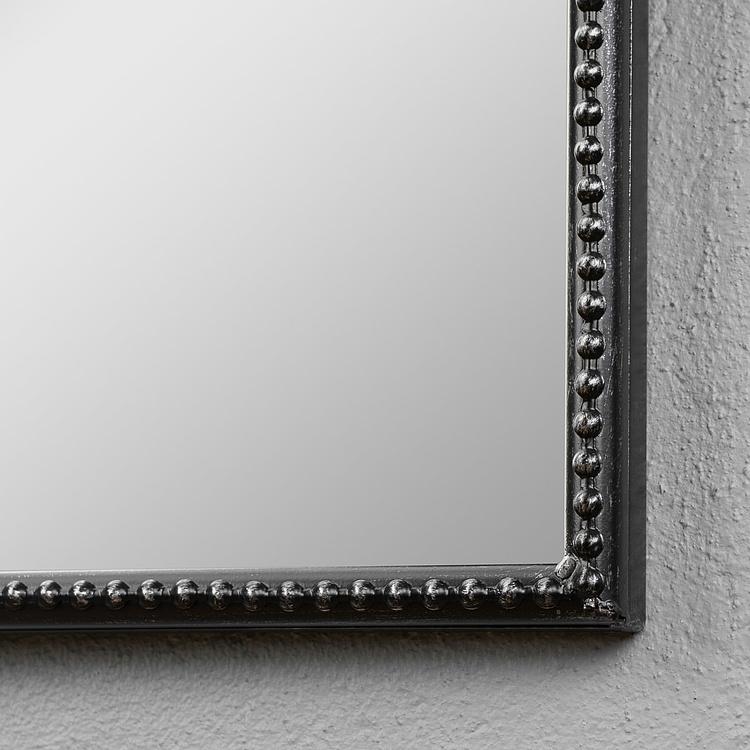 Зеркало арочное Диа в чёрной раме, S Dia Arched Mirror Black Small