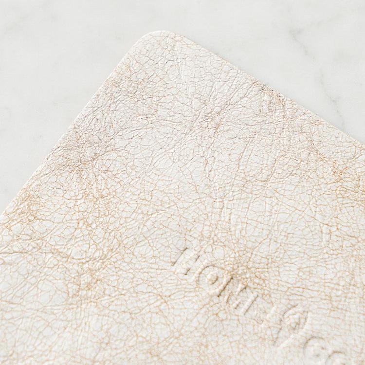 Кожаный коврик для кружки Home Concept Working Station Leather Pad Small