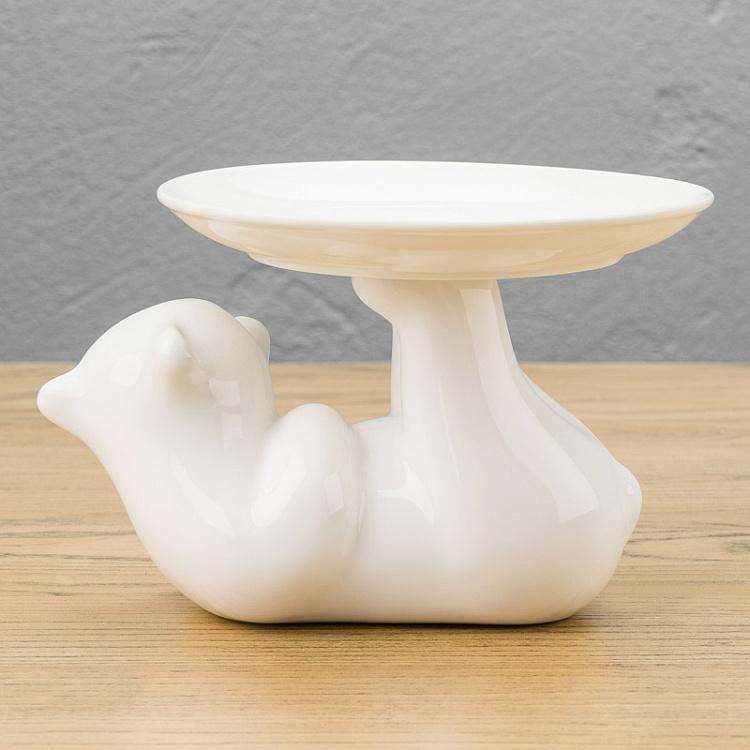 Сервировочная подставка Медведь, S Decorative Plate Bear Small