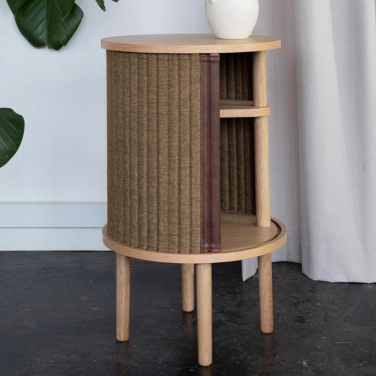 Прикроватный столик Одейшес, светлый дуб Audacious Side Table, Oak