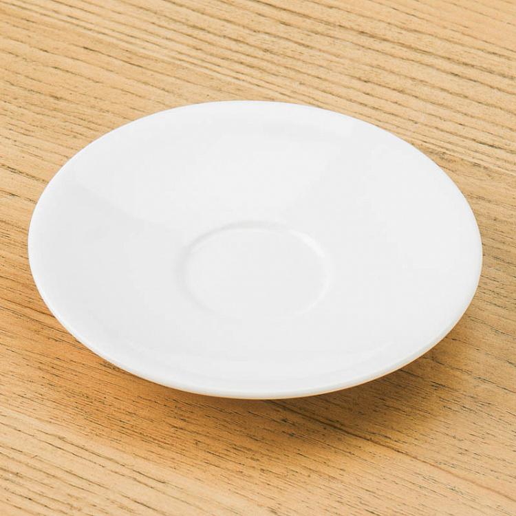 Белое блюдце, S Saucer White Small