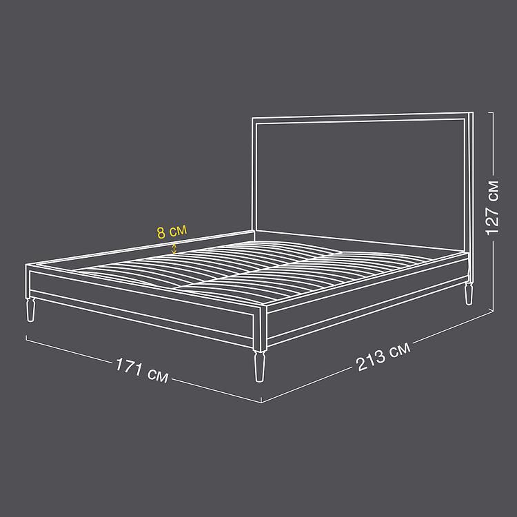 Полутороспальная кровать Александра Alexandra Bed