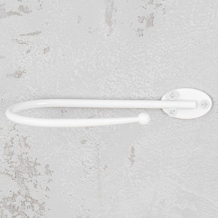 Держатель для шторы Элегант Ост белый Elegant Ost Curtains Holder White