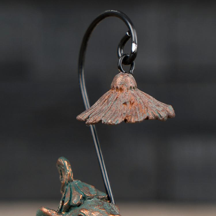 Набор из трёх статуэток Мыши с цветками Set Of 3 Small Mouses With Flowers