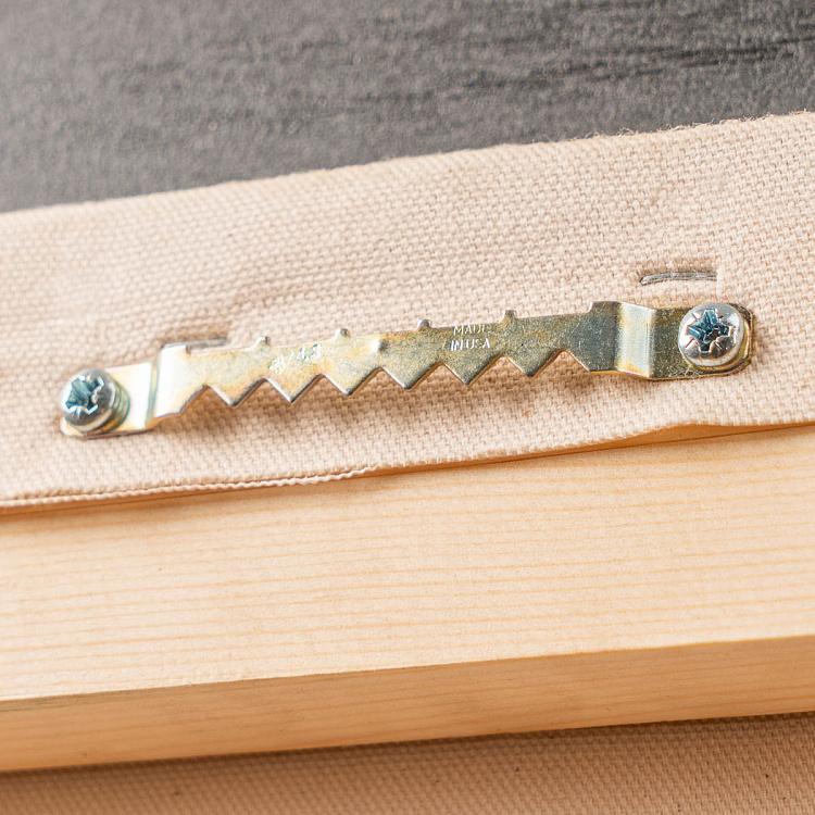 Картина-олеография в чёрной с золотом раме Монарх Долины Monarch Of The Glen, EM10 Frame