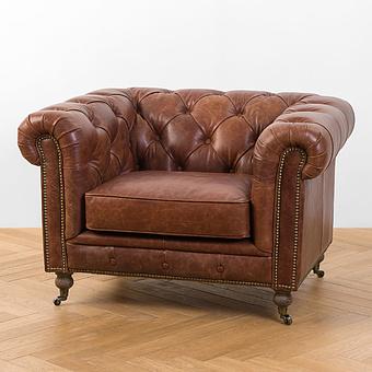 Senate 1 Seater, Rustic Brown Ash PF