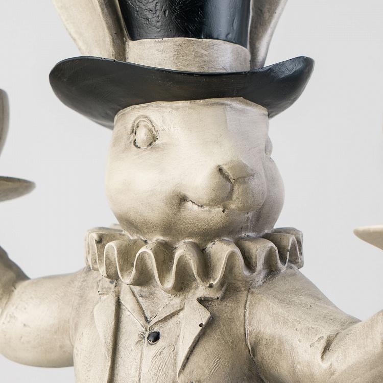 Статуэтка кролика из сказки Алиса в Стране чудес Alice Rabbit Deco Figurine