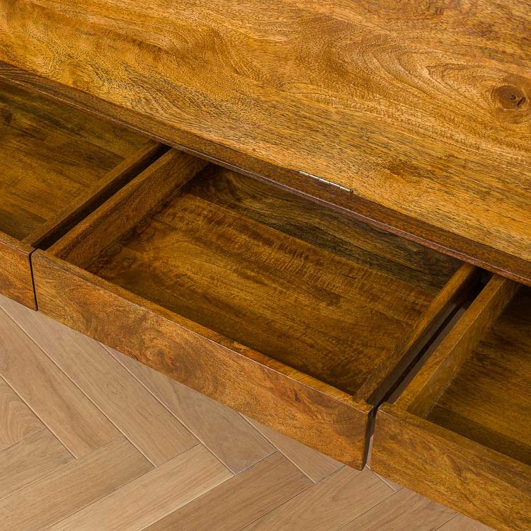 Барный шкаф из дерева манго Покровитель Patron Mid Century Bar Dresser Mango Wood