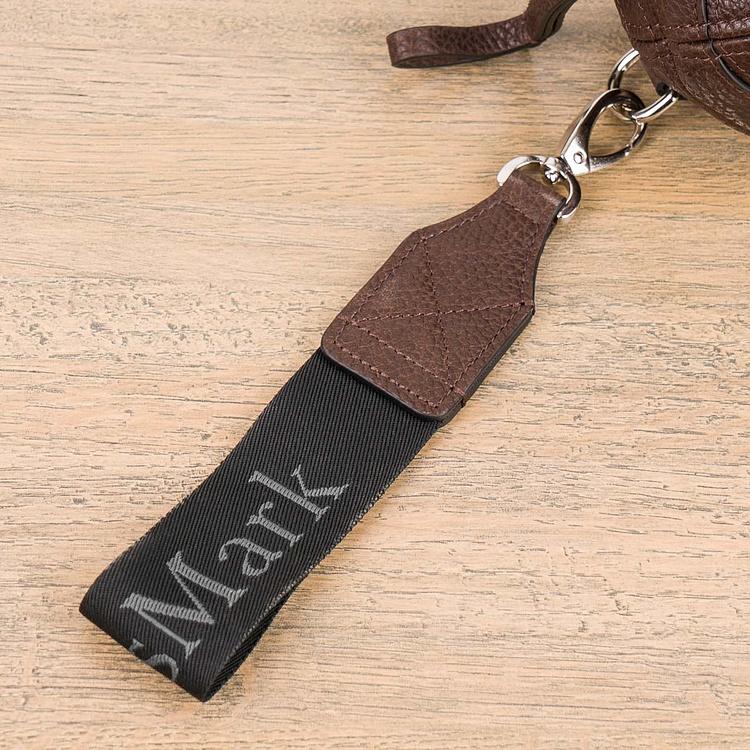 Кожаный несессер-мяч Оболенский Покет Skid Obolensky Pocket