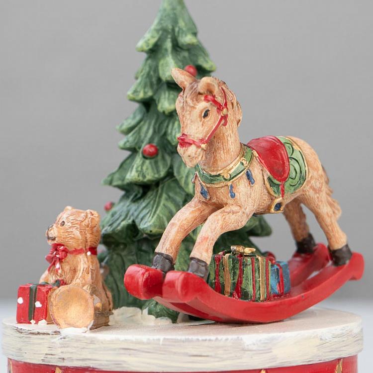 Музыкальная статуэтка Это маленький мир Xmas Music Box It's A Small World 16 cm