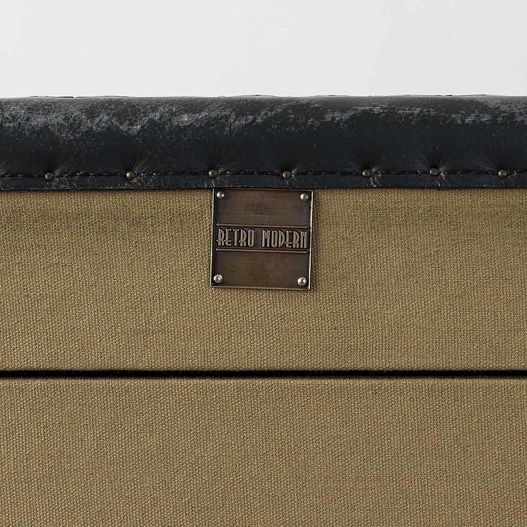 Комод-сундук Трансатлантик, светлое дерево,  H Transatlantic Chest High, Light Wood D