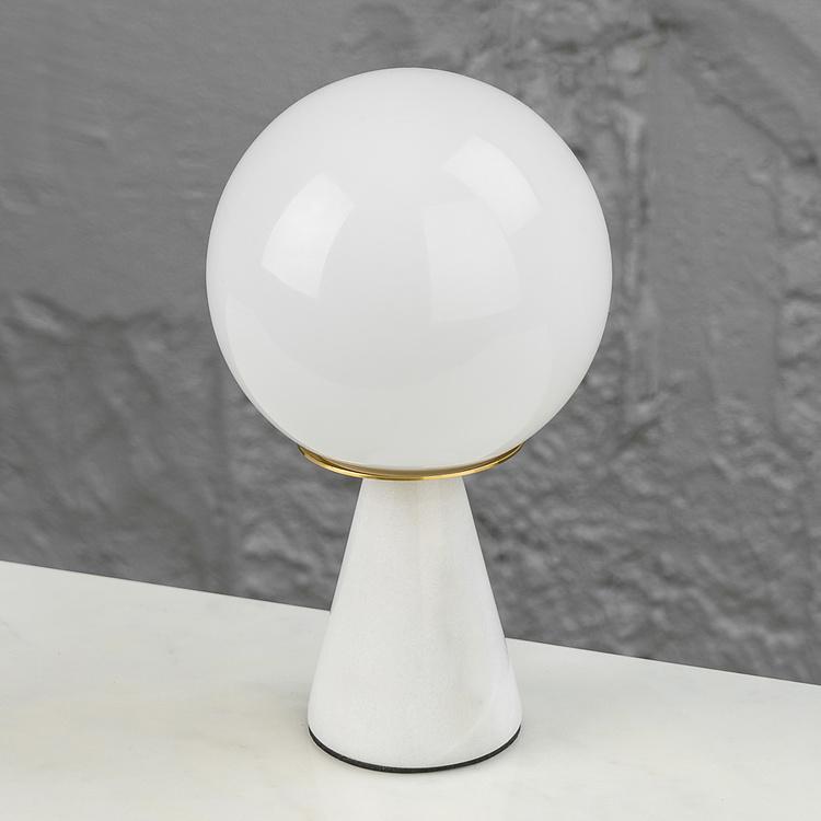 Настольная лампа с мраморным основанием Лова Lova Table Lamp